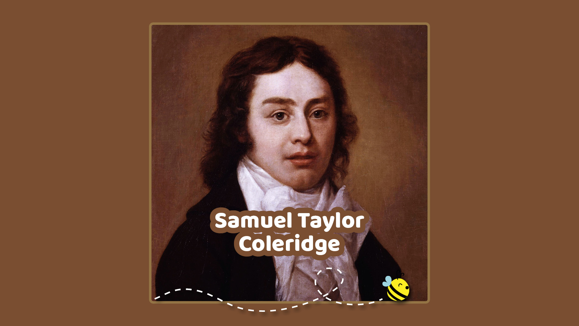 Ritratto di Samuel Taylor Coleridge ad opera di Peter Vandyke del 1795