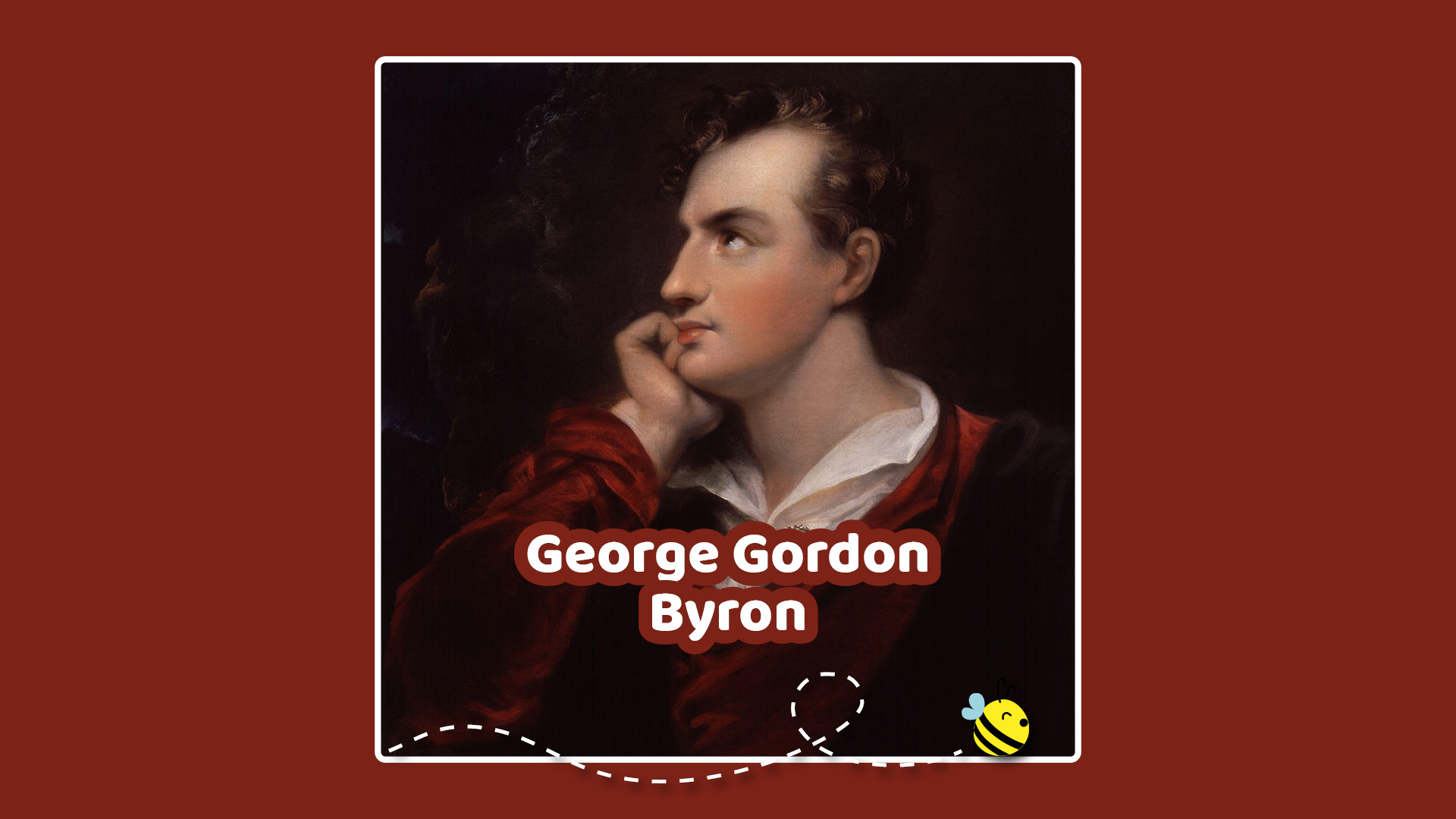 Ritratto di George Gordon, noto come Lord Byron, del XIX secolo di Richard Westall, copia di un originale datato 1813