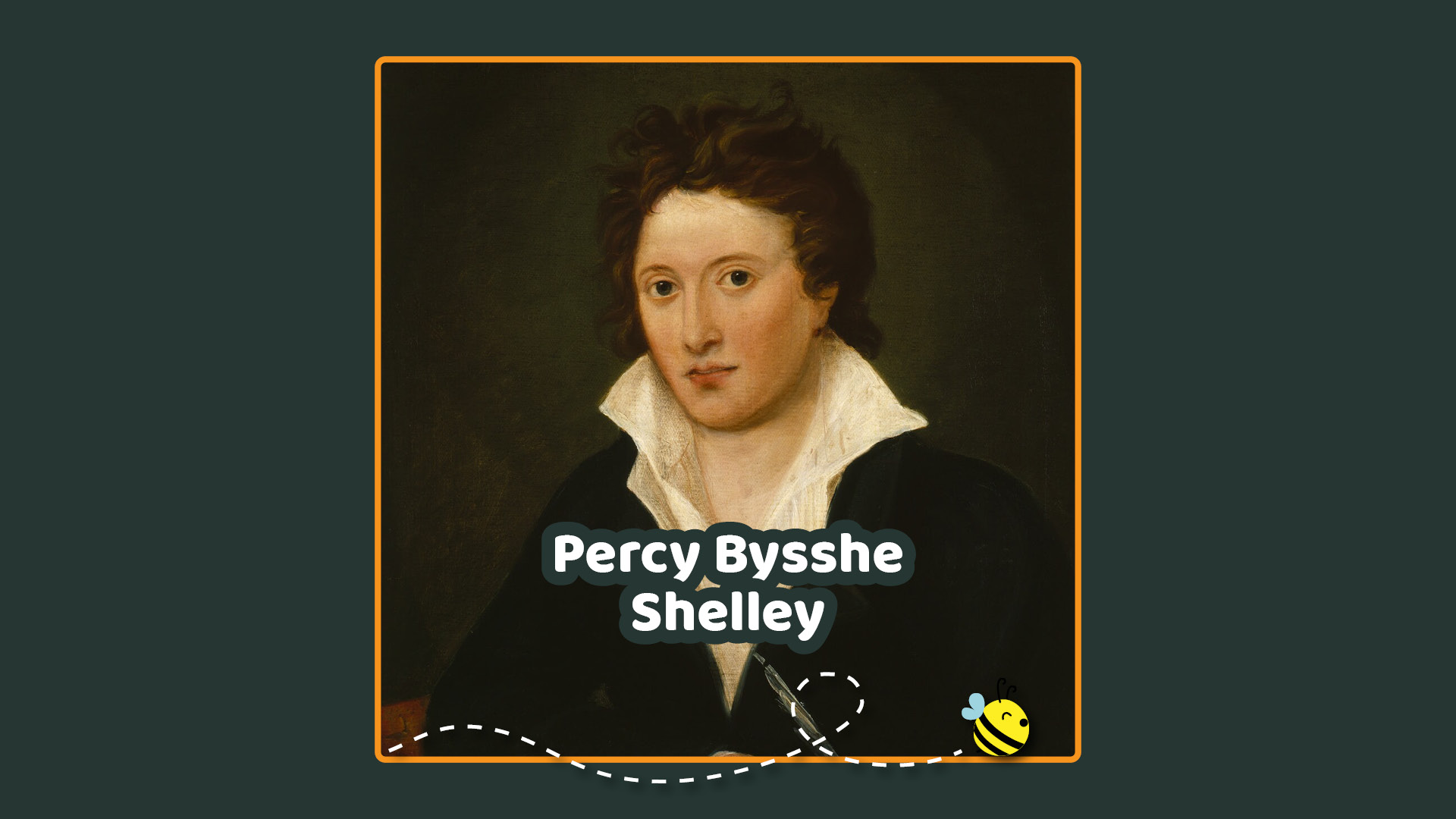 Ritratto di Percy Bysshe Shelley del 1819 ad opera Amelia Curran esposto alla National Portrait Gallery di Londra.