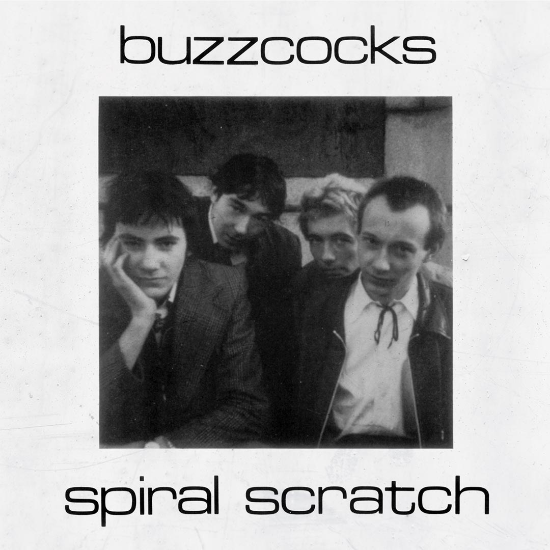 L'EP Spiral Scratches dei Buzzcocks, 1977, uno dei primi progetti Indie con la casa discografica indipendente (da qui 